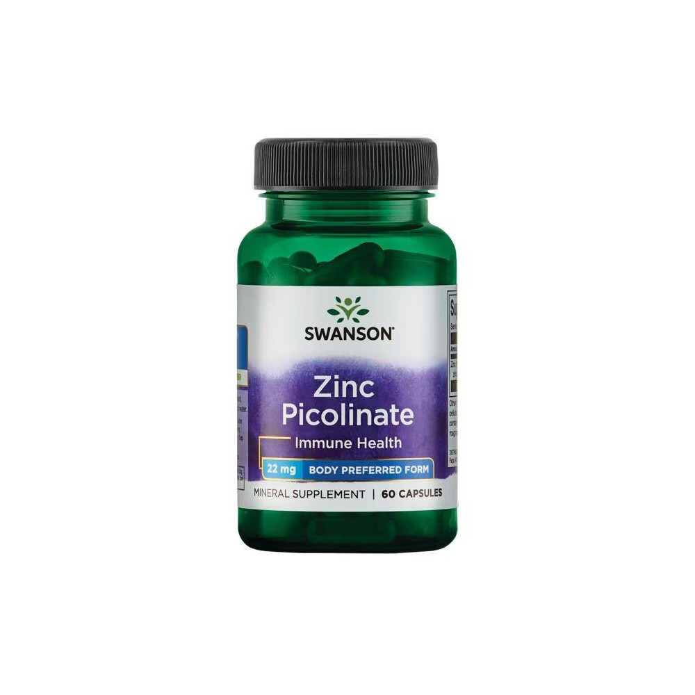 Zinc Picolinat 22 mg 60 capsule Swanson