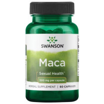 Maca extract 500 mg 60 capsule Swanson