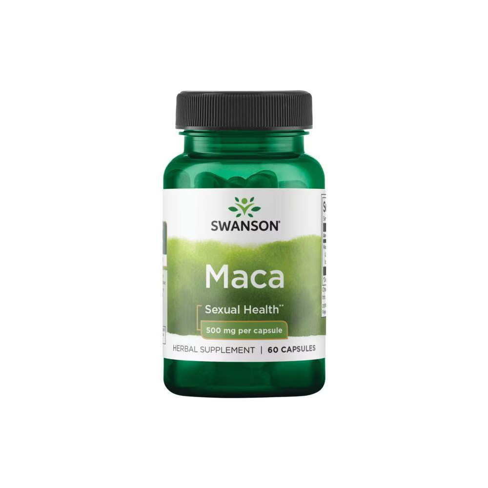 Maca extract 500 mg 60 capsule Swanson